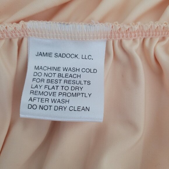 Jamie Sadock Peach Ruched Golf Shirt - Picture 5 of 5